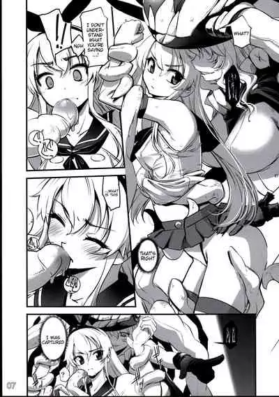 Shimakaze ga Rokaku Saremashita! | Shimakaze Has Been Captured!