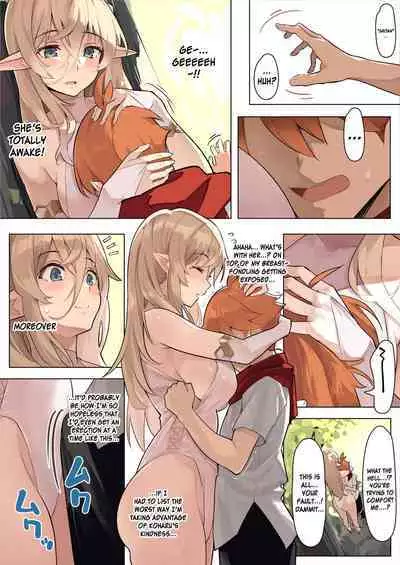 [Kekemotsu] Dame na Otoko ni Yasashii Elf Manga | A Manga About a Hopeless Man Who Has Sex With a Kind Elf [English] {Doujins.com}