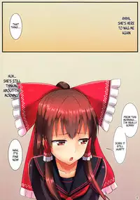 (C86) [Tsuki no Hikari Keikaku (Yuki Higasinakano, Tokyo Yamane)] JK Reimu to Kyoushitsu H ~Moshi Hakurei Reimu ga, Tsundere de Hinnyuu na Osananajimi Dattara (Touhou Project) [English] {Hennojin}