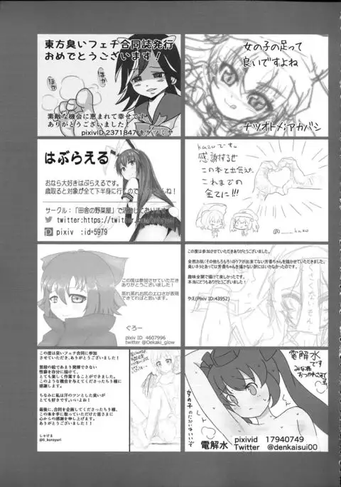 Touhou Nioi Feti Goudou ~Otome-tachi no Shuuki~