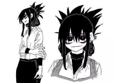 Karasuma-senpai: Batsuichi komochi o tsukare to nari nōnēsan | The tired, divorced woman next door with a child