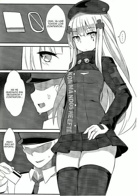 Shikikan!! Watashi ga Ireba Juubun desuyo | ¡Comandante! ¡Me necesitas solo a mí!