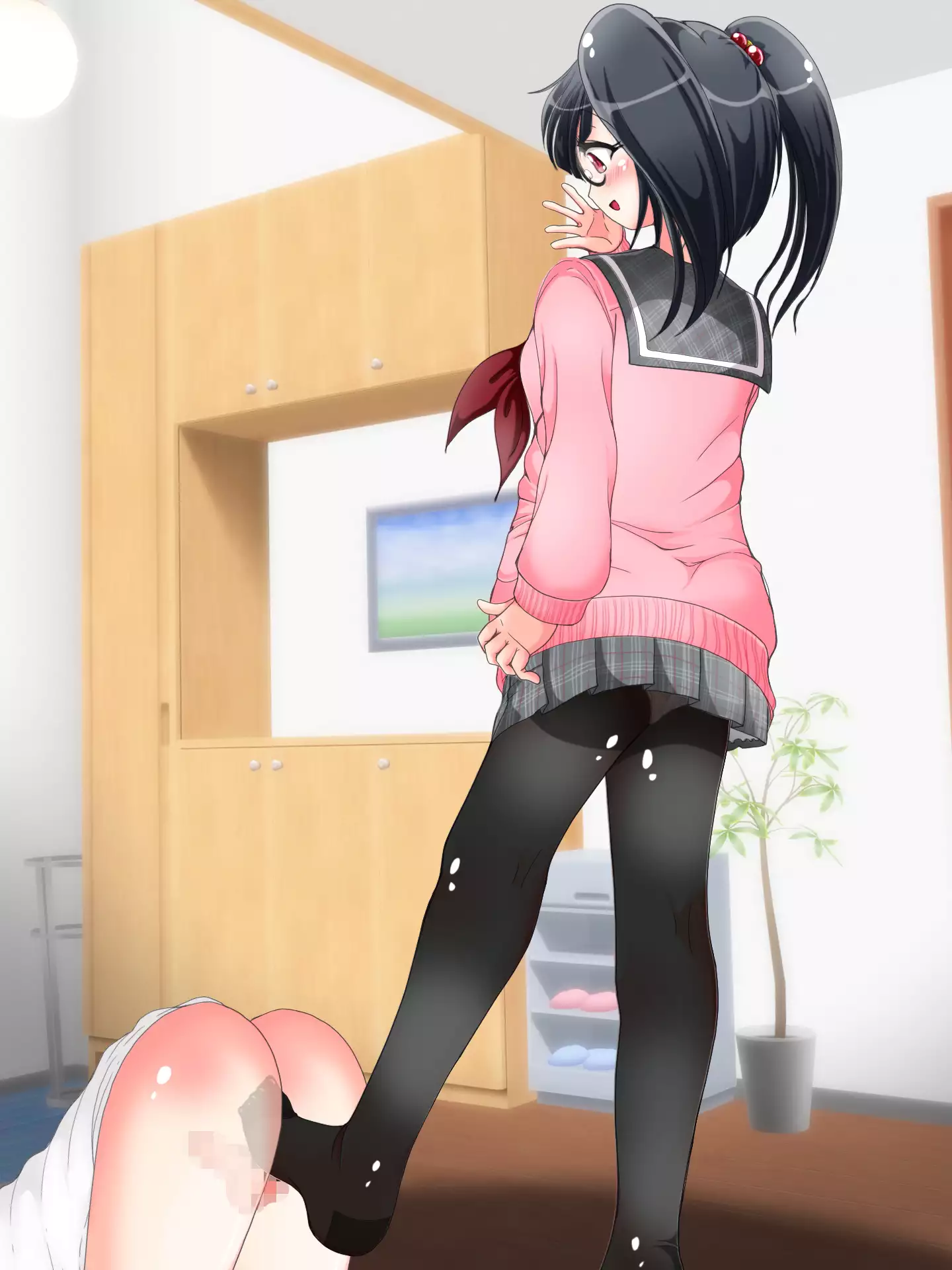 Ashi de Nando mo Choukyou Sarechau!! Aki no Seifuku Kaikan Ashikoki