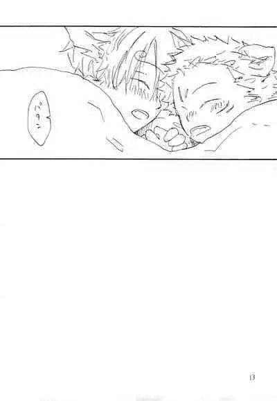 海の虹が沈む森