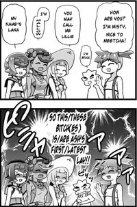 (C93) [Gambler Club (Kousaka Jun)] PM GALS Sun Moon Lillie + BBS NOTE Winter 2017 PM GALS Ms. Ash (Pokémon Sun and Moon) [English] {!Placeholer edits!}