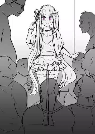 [Oninarasu] EMT (NTR Part 1 and 2 + Extras)(4/12/22)(Re: Zero kara Hajimeru Isekai Seikatsu)