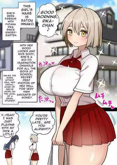 Koutensei Futanari JK ga Seiyoku ni Makete Shiko Saru ni Naru Hanashi | I'm So Glad I Grew A Dick