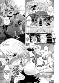 (Reitaisai 11) [Maruiro Kikou (846gou)] Yuugi to Shotakko-tachi ga Zukkon Bakkon Suru Hon | Yuugi Fools Around with a Bunch of Boys (Touhou Project) [English] {JUSTICE}