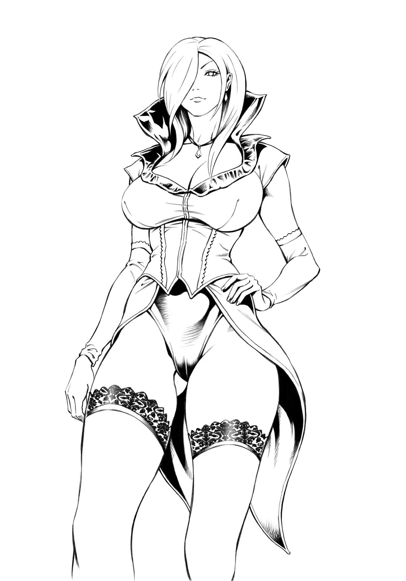 Aku no Onna Shuryou to Doutei Kouseiin | Evil Leader and the Virgin Members