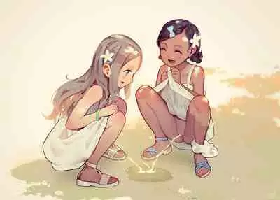 [MonsieuR (MUK)] Otoko de asobu mesugaki-chan tachi illustration set 2020-2023 [Textless]