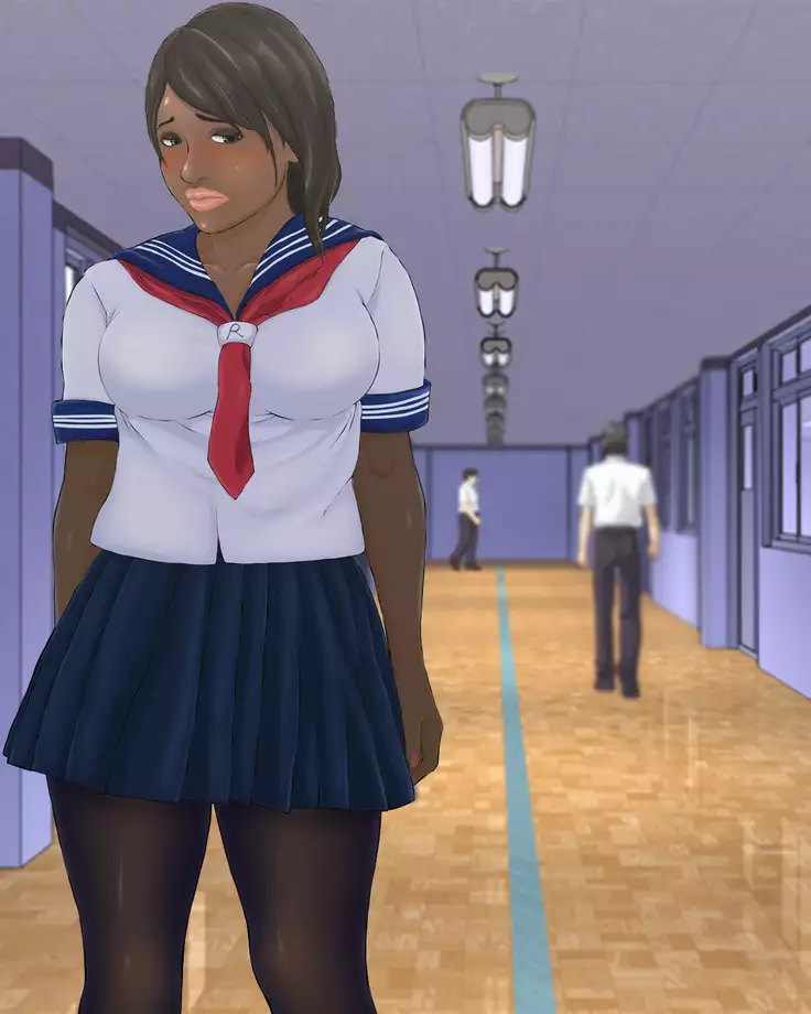 Bihaku ga Jiman no Seitokaichou o Kasshoku Amazoness Bitch ni Shitemita.