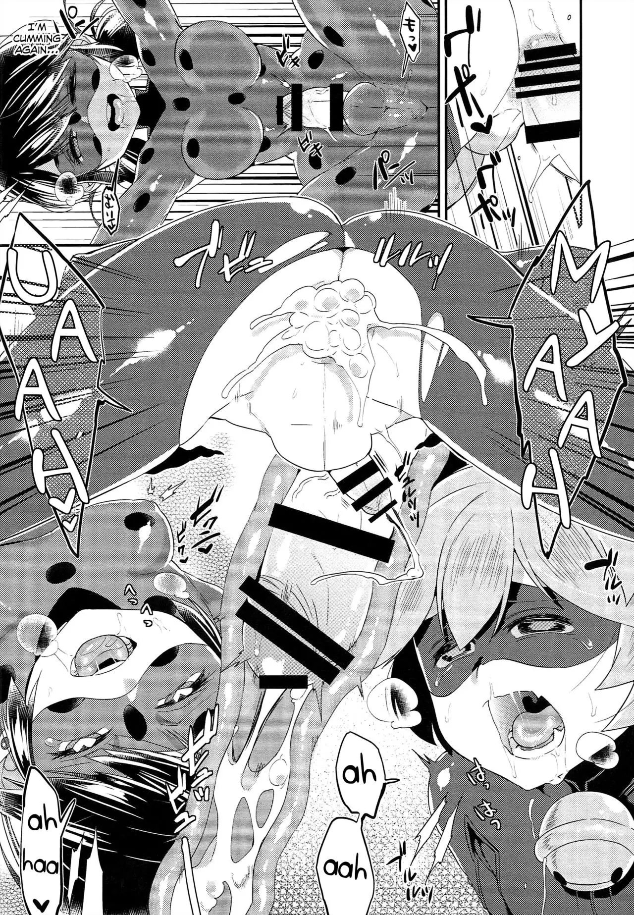 Teki no Shoi de Futanari ni Sareta Ladybug ga Cat Noir no Shojo o Ubacchau Hon {Shotachan}