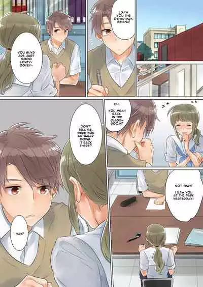 [Toya] Netorare Kanojo -Kareshi (Ani) o Mae ni Futago (Otouto) to Kyoushitsu Ecchi- Vol.02 [English]