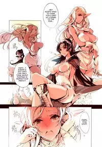 (C88) [70 Nenshiki Yuukyuu Kikan (Ohagi-san)] Elves (Record of Lodoss War) [English] {doujin-moe.us}