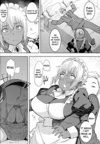 (C94) [GOLD KOMAN SEX (Baksheesh AT)] Kasshoku Kokumaro Funnyuu Maid Stardust Genius Kanketsuhen [English] [Hive-san]