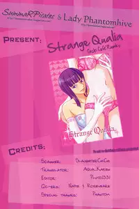 (C66) [Cafe Ruanky (Miyamoto Takeshi, Kitazato Futaba)] Strange Qualia (One Piece) [English]