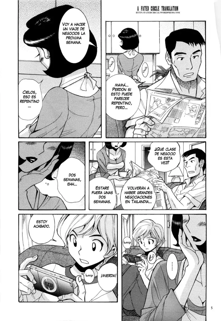 Nympho Maman Boshi Soukan - Mama no Shikyuu wa Boku no Mono Ch. 1-4