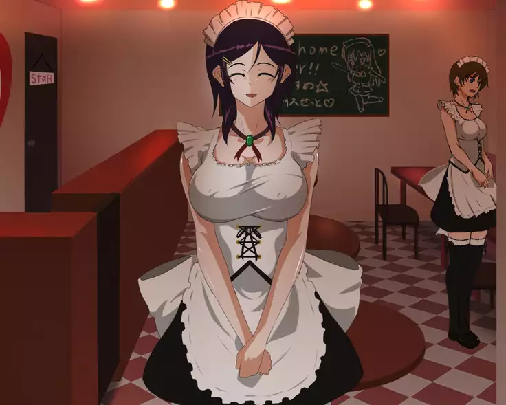 Yokubou ni Somaru Shinjin Kyonyuu Meido