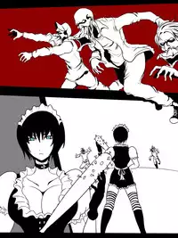 [BHM] Maid vs Vore Monster
