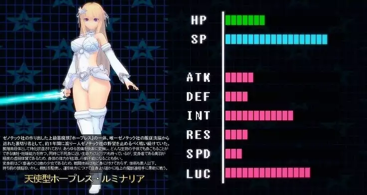 Pure White Fighting Princess Luminaria Collection First Episode