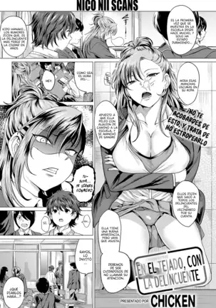 EN EL TEJADO, CON LA DELINCUENTE