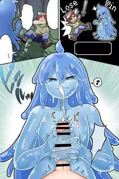 Paizuri Sakusei Slime ni Makeru Manga | A Manga About Losing to a Titfucking, Sperm Extracting Slime