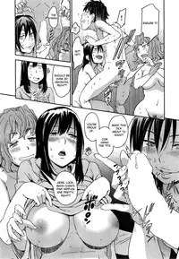 [Konchiki] Sashiire H 3 on 1 | Sexy Provisions, 3 on 1 (COMIC Kairakuten 2015-02) [English] [Noraneko]