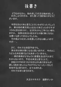 (C79) [Taishou Romanesuku (Tsukisiro Suika)] Touhou Chika Kousoku (Touhou Project)