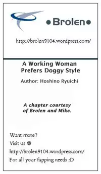 [Hoshino Ryuichi] Hataraku Onee-san wa Back ga Osuki - A Working Woman Prefers Doggy Style Ch. 1-2 [English] [Brolen]