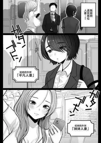 [Nezumi no Haha (Nezumi Nobo)] Jimi Tsuma-san to Gal Tsuma-san, Hitozuma Tetsudou Nobori Ken (I)ki [Chinese]