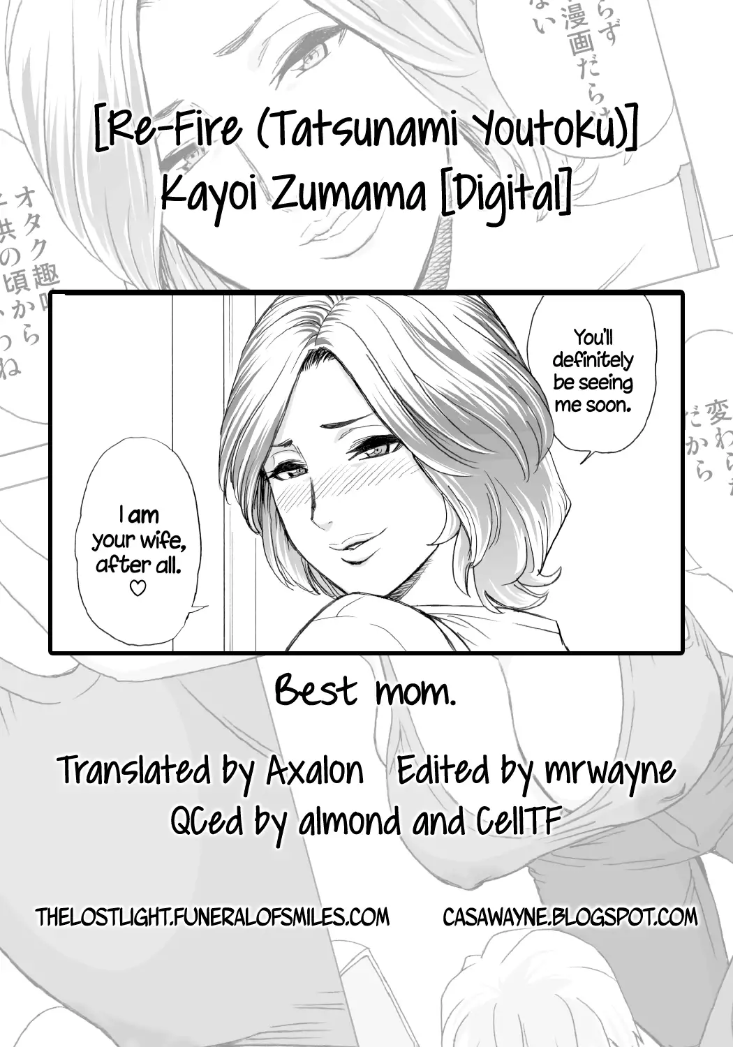 Kayoi Zumama | Visits From Mom =TLL+CW=