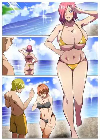 Bakunyuu Onee-san no Asedaku Ecchi