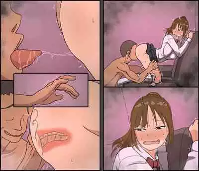 [Iris art (Toda Hisaya) Jinsei name kusatta ponite seifuku shojo ga papa katsu ojisan ni karada o kaihatsu sa re makutta nochi 1-kagetsu-kan sekkusu o oadzuke sa rete seiyoku bakuhatsu sunzen de omukae shita dekachin de iki kuruu