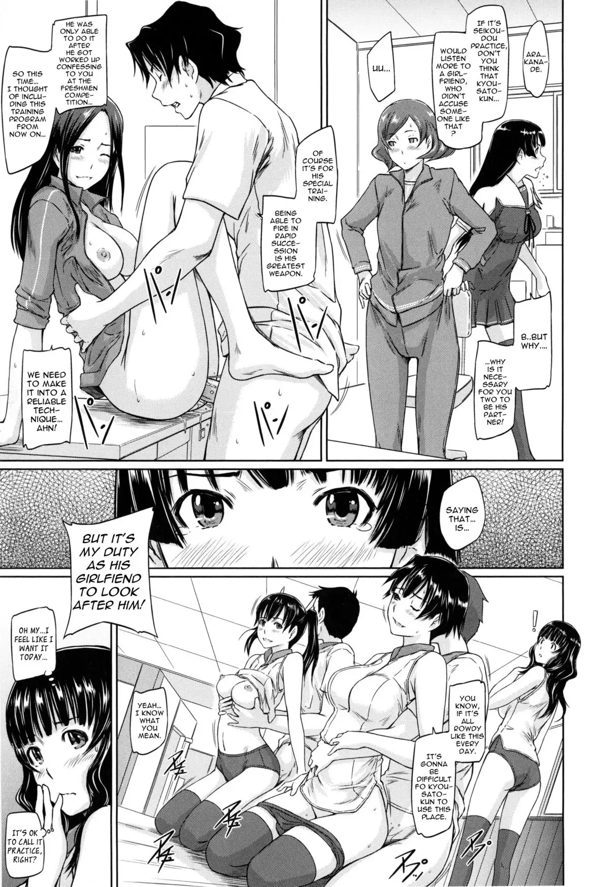 Suki ni Nattara Icchokusen! | A Straight Line To Love Ch. 6 {TripleSevenScans}