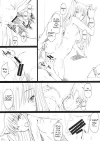 (COMIC1☆2) [Kohakutei (Sakai Hamachi)] Ai ga Horohoro -Okami to Muramatsuri- (Spice and Wolf) [English] [Trinity Translations]