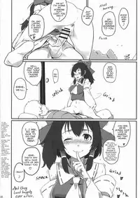 [Vitamin Gohan (Hasegawa Keita)] Reimu to Sorya Mou Nakayoku Natta (Touhou Project) [English] [Yuuka Lover] [Digital]