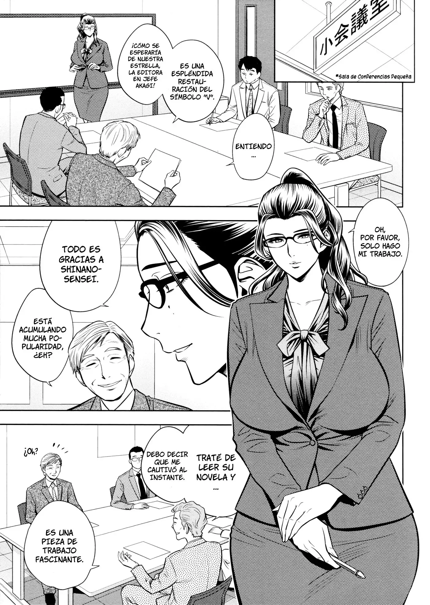 Bijin Henshuu-chou no Himitsu | El Secreto de la Hermosa Editora en Jefe Cap. 1-7