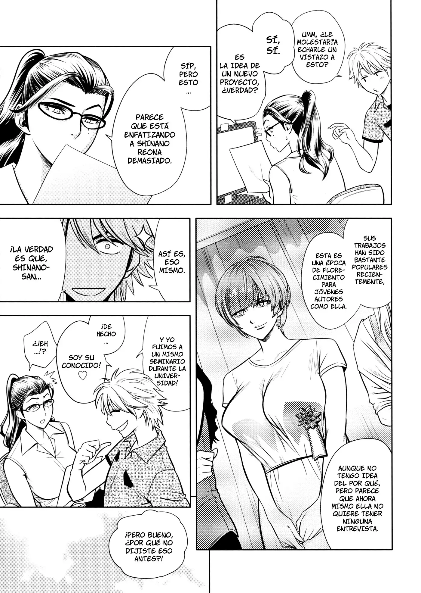 Bijin Henshuu-chou no Himitsu | El Secreto de la Hermosa Editora en Jefe Cap. 1-7