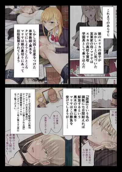 Kinpatsu Bakunyuu no Russia Hitoduma Gakuenchou Koudou Maria ga Ochirumade