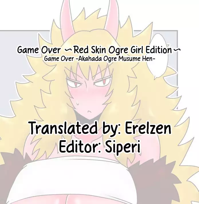 Game Over -Akahada Ogre Musume Hen- | Game Over 〜Red Skin Ogre Girl Edition〜