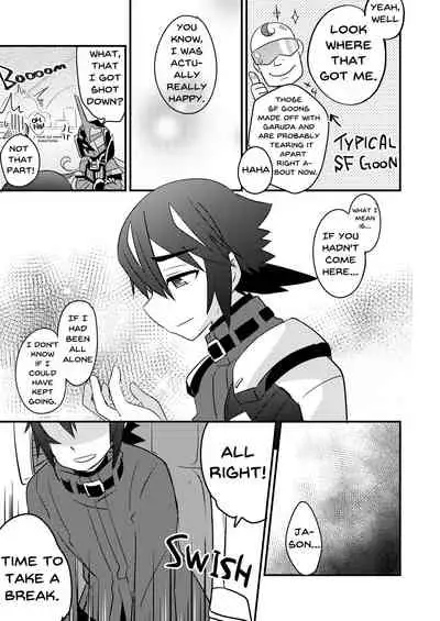 [Touri (Sano Akira)] Bukiyou na Douzyousya ga Nagusamete Kureru Hon (Blaster Master Zero) [English] [Digital]