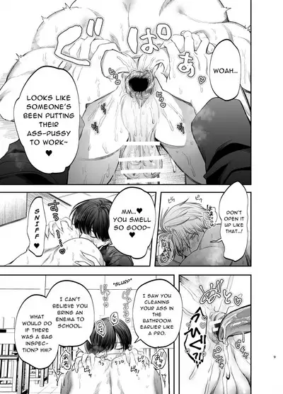 Kyokon Sugiru Oshiego ni Choukyou Sarete Ketsuman Dorei ni Narimashita | Sexually Trained By My Excessively Big Dicked Student, I Became an Anal Fuck Slave