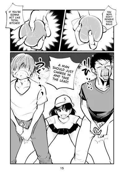 Inran Joshi ga Modaenagara Kintama Ijimetemita | The Lewd Girl Tortured Their Balls While Suffering From Their Advances