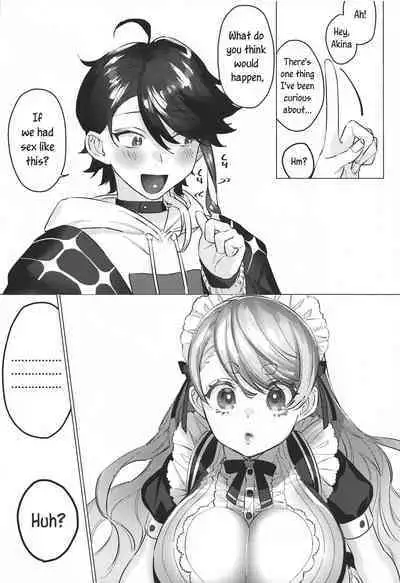 (#Nijisousaku 4) [Kore Owattara Yakiniku Ikuwa (Kinomoto)] Sensitive Change! (Aizono Manami, Saegusa Akina) [English]