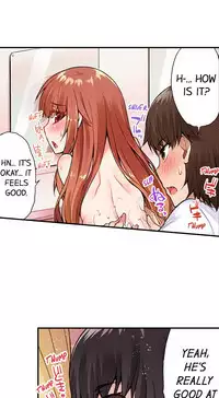 Traditional Job of Washing Girls' Body