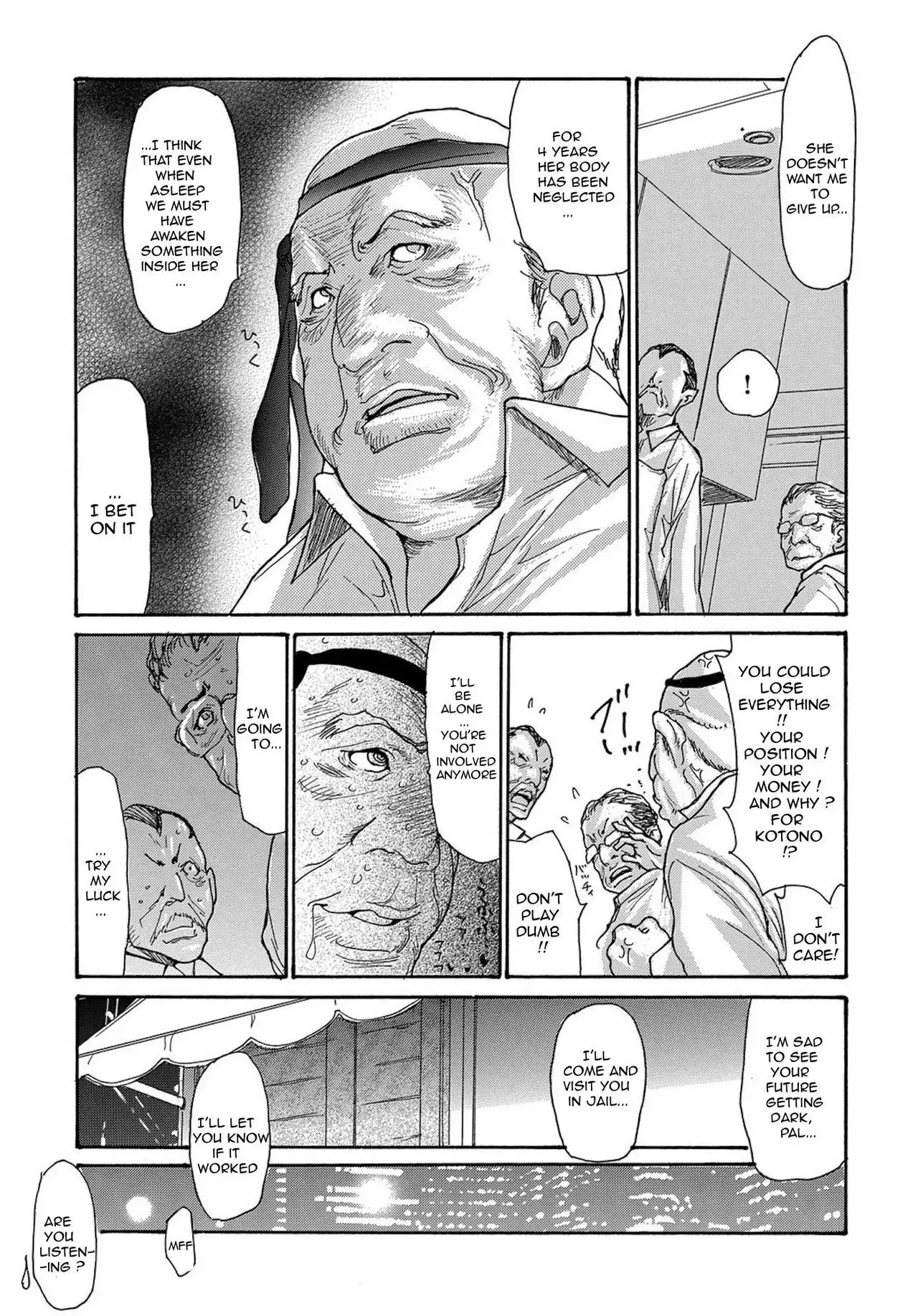 Miboujin Konsui Rinkan | The Widow Coma Gangrape Ch. 1-3