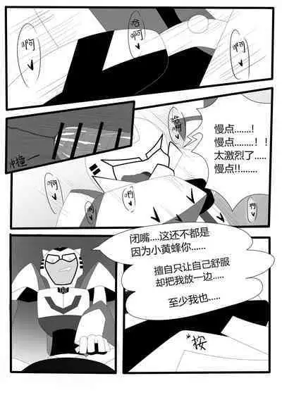 Transformers animated doujinshi《MISUNDERSTAND》beewasp R-18