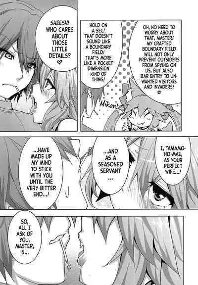 (Ou no Utsuwa 16) [Yamitsuki Honpo (Wise Speak)] Tamamo-chan Love in Action (Fate/EXTRA) [English] [Team Rabu2]