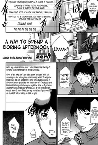 [Zen9] Taikutsu na Gogo no Sugoshikata Ch. 1-7 | A Way to Spend a Boring Afternoon Ch. 1-7 [English] [Lazarus H]