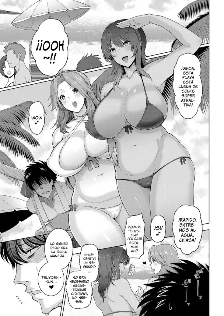 Toshiue Zukushi Jukushita Sanshimai | Las tres hermanas mayores y maduras de al lado Cap.1-2